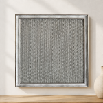 Timeless Pattern Framed Rug – 38x38 cm
