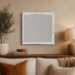 FrameHalı İlmek Desen Halı Çerçeve – 38x38 cm
