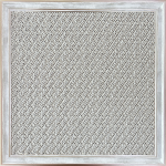 İpek Desen Halı Çerçeve – 48x48 cm