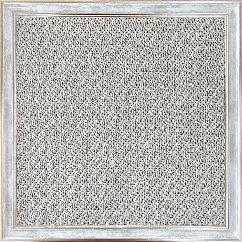 İpek Desen Halı Çerçeve – 48x48 cm