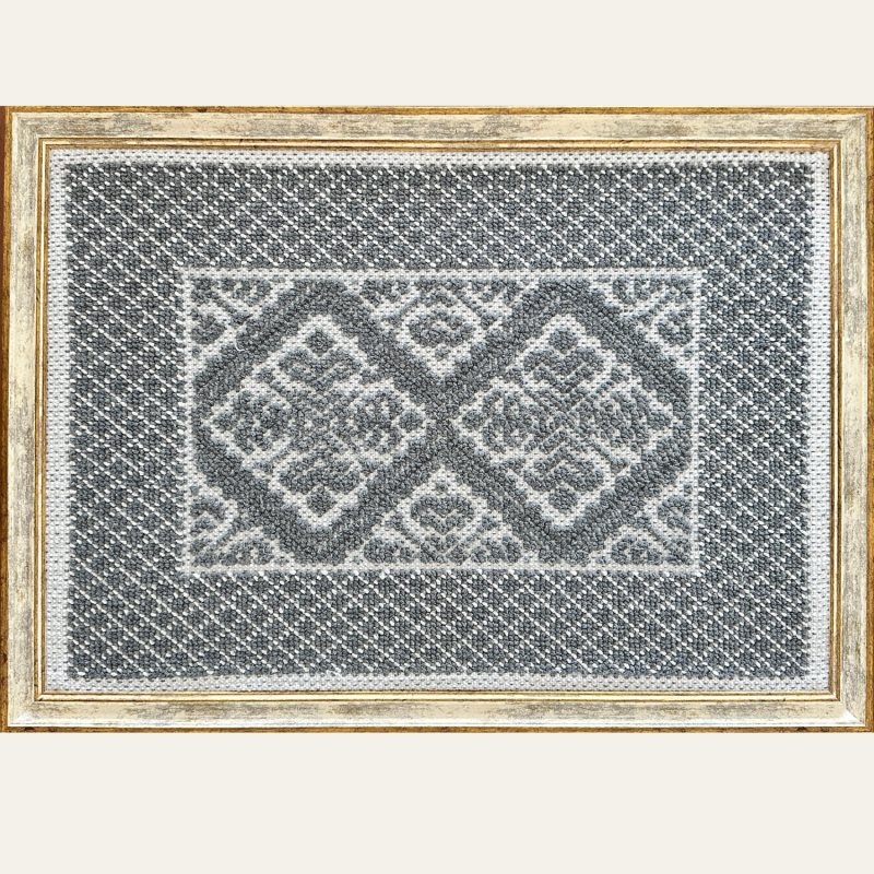 Motif Desen Halı Çerçeve – 61x44 cm