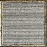 FrameHalı Yansı Desen Halı Çerçeve – 38x38 cm
