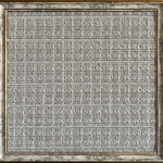 FrameHalı Yüksel Desen Halı Çerçeve – 38x38 cm
